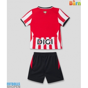 Billiga Athletic Bilbao Hemmatröja Barn 2026-27 Kortärmad (+ Korta byxor)